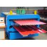 China Galvanized Metal Double Layer Roofing Sheet Roll Forming Machine / Roll Former Machinery wholesale