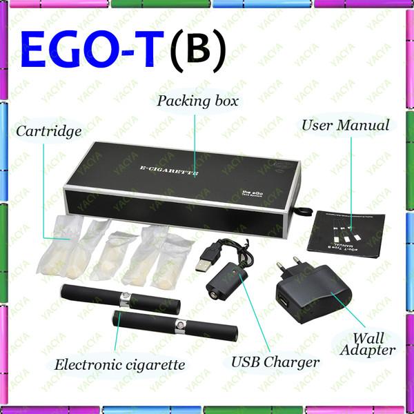 104 mm Length Charge Voltage 4.7 V YACYA 650 mAh EGo - T Type B E Cigarette Ego