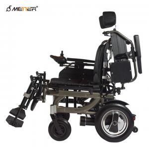 China Disabled Medical Mobility Motorized Power Electric Folding Wheelchair 8km/h supplier