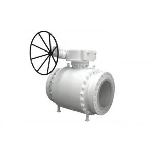 China BS5351 Carbon Steel Turnnion Soft Seated Ball Valve supplier