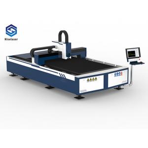 Alloy Steel Plate Metal Fiber Laser Cutting Machine Double Drive High Efficiency