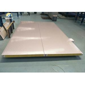 RAL Color Corrugated Metal Wall Panels 50mm 75mm 100mm 150mm 200mm Thickness