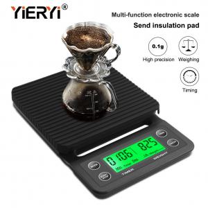 China 19.5cm Long ABS LCD Pocket Coffee Weighing Scale supplier