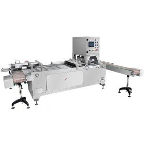 China Automatic Industrial Tray Sealing Equipment Film Cutting Machine supplier