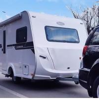 China OEM Leisure Travel Trailer  AL-KO Chassis Caravan Camping Trailer on sale