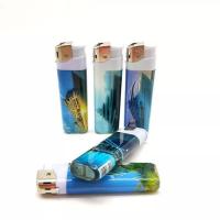 China 82.2*24.9*11.8mm Electronic Lighter Refillable Gas Lighter for Smoking Accessories on sale
