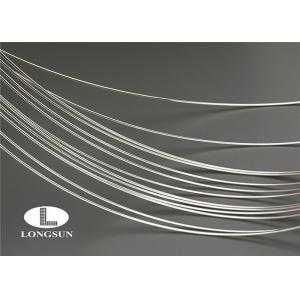 China Electrical 99.99 Pure Silver Wire Internal Oxidation For Contacts And Solid Rivets supplier