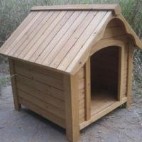 Dog Kennel/House with Raised Floor for Moisture Protection, Measures 74 x 76 x 74cm 