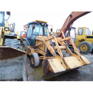 China A/C Cabin Used Backhoe Loader ,  580L Backhoe Loader Direct Fuel Injection supplier