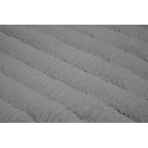 China Faux Rabbit Fur Fabric 100% Polyester 150cm CW Or Adjustable wholesale
