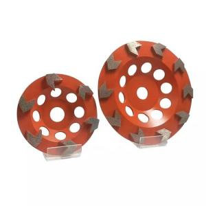 China Professional Cup Wheel Diamond Grinding Wheel for Profiling Stone Slabs and Tiles supplier