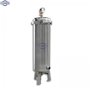 Filter Hot Sale 304/316L Multi Core Stainless Steel Wine Cartridge Filter Housing 10'' 20'' 30'' for Beer Filtration