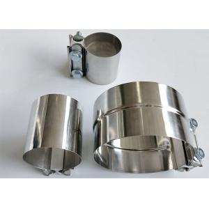 China Exhaust Wd 3 Inch Lap Joint Clamp Auto Pipe Repair Spare Parts Stainless Steel supplier