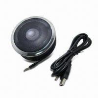 China Mini Portable Speaker with Built in Battery Pack and Standard 3.5mm Jack on sale