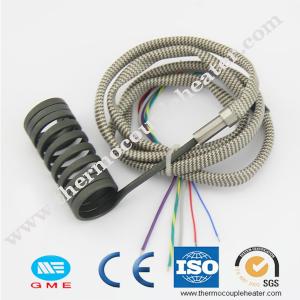 China Injection Moulding Coil Heater With Thermocouple J Type / Electric Tube Heaters supplier