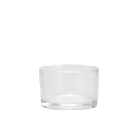 China 1 Inch Small Glass Votive Candle Holders Tealight 40ML Transparent on sale