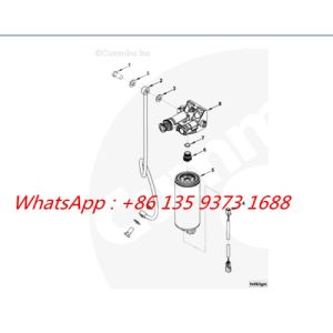 Tubo de fornecimento de combustível genuíno 3945793 3943463 da peça de motor diesel de Cummins QSB5.9