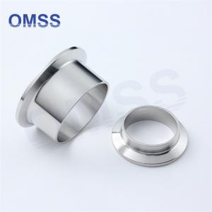 Dairy Sanitary Fittings DIN SS304 1.5" Tri-Clamp Ferrule Clamp Fittings