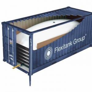 TLBD  White Flexitank Shipping Container PE Film Flexi Bag Packing