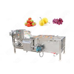 China High Efficiency Stainless Steel Vegetable Washing Machine supplier