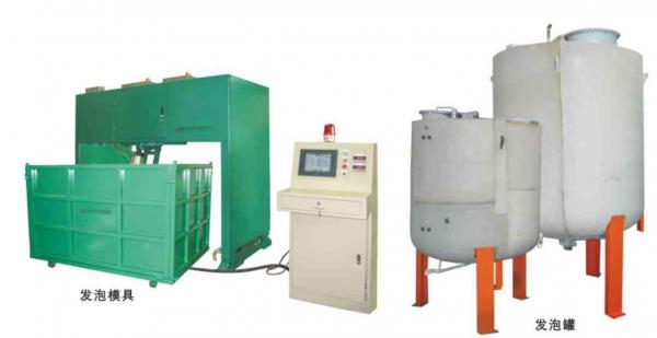 Automatic Foam Box Making Production Line For Mattress , 7.5kw 60Kg / M³