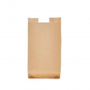 8 1/2" X 3" X 14" Kraft Paper Bags With Window For Bread
