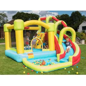 Toddler Inflatable Combo Water Slide Jumping House With Ball Pit