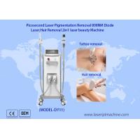 China Professional 808nm Diode Laser 2 in 1 Hair Removal Picosecond Laser Tattoo Removal Device on sale