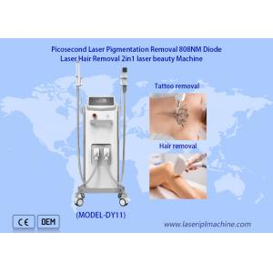 China Professional 808nm Diode Laser 2 in 1 Hair Removal Picosecond Laser Tattoo Removal Device supplier