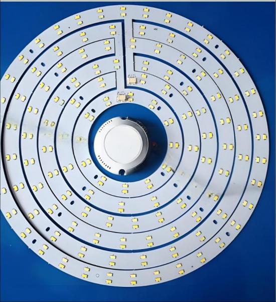 LED Lighting PCB with Electrical Testing and 1.5 Oz Cu Thickness Enhancing Lighting Efficiency