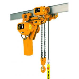China Leading Crane Low Headroom Electric Chain Hoist  Standard Lifting height 3M supplier
