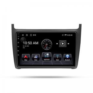 HD Large Screen Video Playback Bluetooth Car Navigation For Volkswagen POLO 2011+