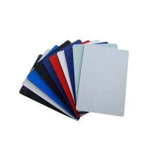 China PE / PVDF Coated Mirror Reflective Metallic Panel 1220mm Width supplier