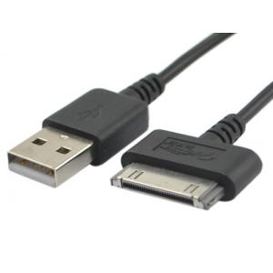 China Black USB2.0 AM to 30 pin Apple Connector USB Cable supplier