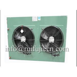 Black Or White Body Two Fans Condenser Unit For Air Conditioner , CC Approval
