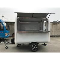 China White Mobile Food Truck For Hot Dog Hamburger Ice Cream Food Van on sale