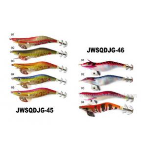 China New design best sale squid jig fishing lure JWSQDJG-45/46 supplier
