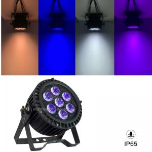 7pcs X 20W 4in1 Outdoor Rgbw LED Par Light With PMMA Aperture Cover