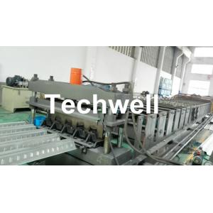 China Easy Operation Customized Steel Metal Sheet Decking Floor Roll Forming Machine supplier