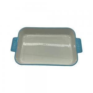 Melamine Casserole Dish With Lid Food Grade Covered Rectangle Casserole Dish With Handles MMC Bowls With Lid