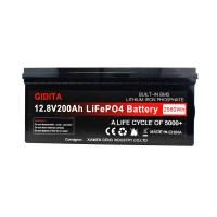 batería solar 20kg 520*238*220m m del sistema eléctrico de 12.8V 200AH LiFePO4