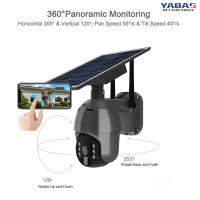 China 15600mAh Battery Capacity WiFi Solar Security Camera 1.65 Kg 120° Viewing Angle on sale