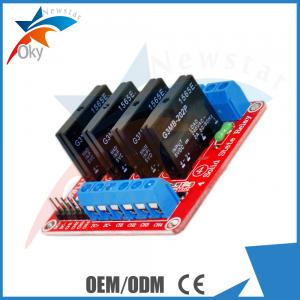SSR Solid-State Arduino Relay Module 4 Channel Low Level 5V DC
