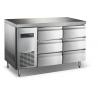 China Energy-Saving Stainless Under-Counter Drawer Deep Freezer 400L For Frozen Food wholesale