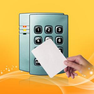 China 125 KHz Proximity Card Reader With Keypad Waterproof Wiegand 26/34 supplier
