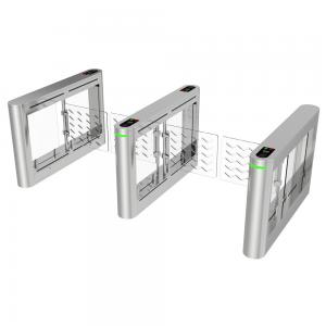 China High Security Face Recognition Fully Automatic Swing Gate Turnstile For Hotel supplier