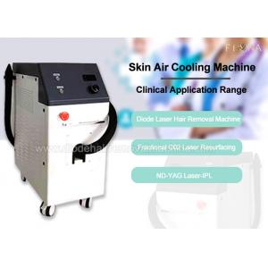 China Low Temperature Cold Air Machine Comfortable Skin Cooling Machine For Laser Treatment supplier