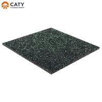 China Recyclable Gym Flooring Mats Nontoxic , Wear Resistant Rubber Athletic Flooring on sale