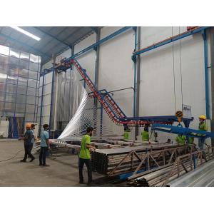 China Vertical extrusion Aluminium Profile Powder Coating Production Line supplier