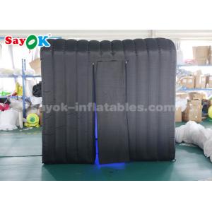 Inflatable Party Decorations Portable Inflatable Photo Booth With Inner Air Blower For Promotion